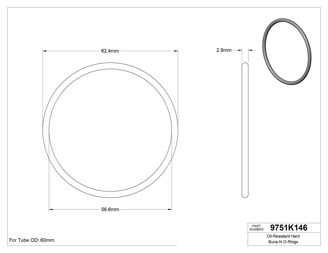 Technical drawing - 9751K146
